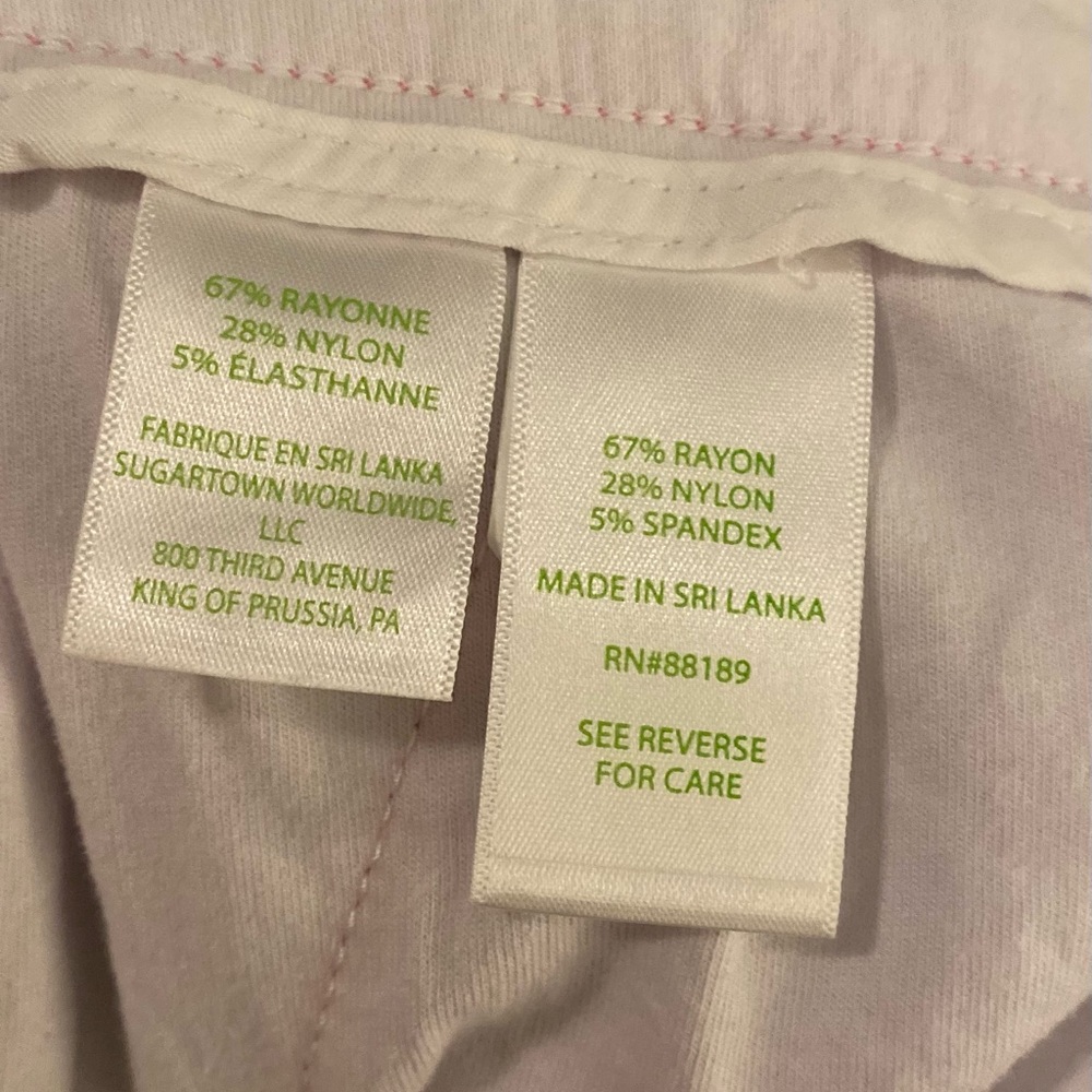 EUC Lilly Pulitzer Darci Prosecco Pink Darci Shorts - Picture 11 of 12